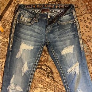 Rock Revival size 28 skinny jeans